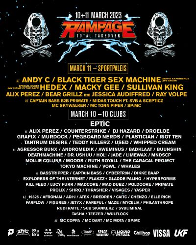 Total Takeover- Full & Final Line-up